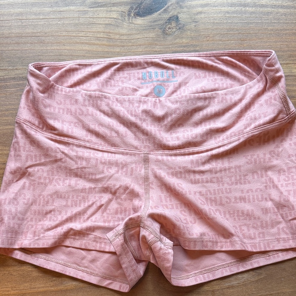 NOBULL Pink Women’s Athletic Shorts